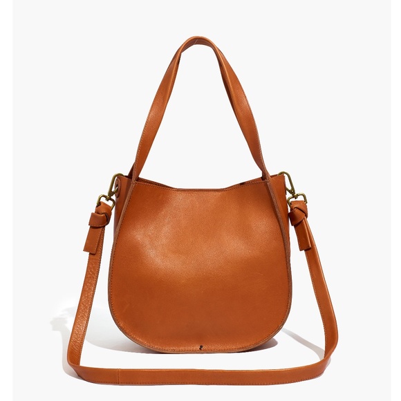 Madewell Handbags - New MADEWELL The Sydney Shoulder Bag in Burnished Caramel